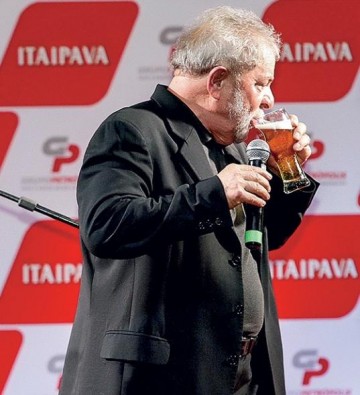 Cervejaria Itaipava pagou R$ 900 mil a Lula por palestras