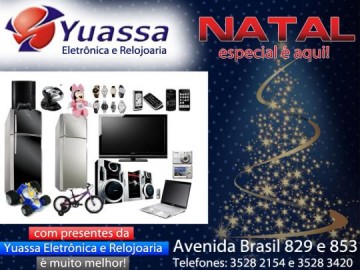O melhor presente de natal com produtos da Yuassa