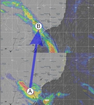 ALERTA: Frente fria intensa atingir� Osvaldo Cruz Cruz e regi�o na madrugada da pr�xima segunda-feira