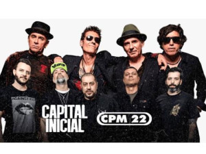 Capital Inicial e CPM 22 se encontram em noite hist�rica do rock nacional em Prudente