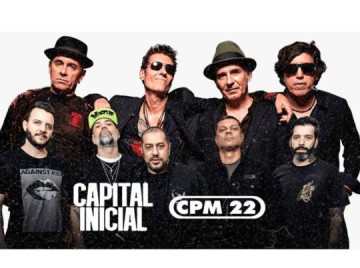 Capital Inicial e CPM 22 se encontram em noite hist�rica do rock nacional em Prudente