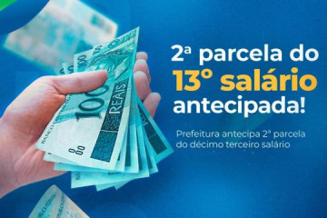 Prefeitura de Osvaldo Cruz libera segunda parcela do 13� sal�rio para servidores