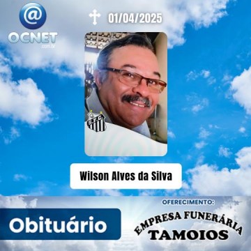 Portal Ocnet informa os falecimentos desta ter�a-feira (01/04/2025)