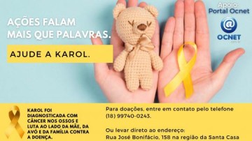 V�DEO: Fam�lia da pequena Karol agradece doa��es da popula��o de OC