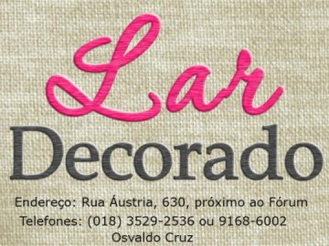 Novidades em artesanato em feltro da loja Lar Decorado