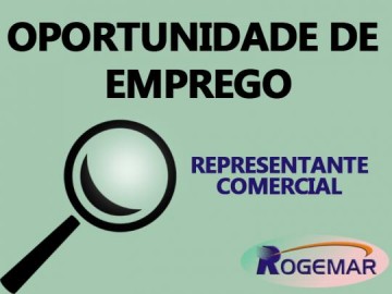 Rogemar Luc�lia est� com oportunidade para Representante Comercial