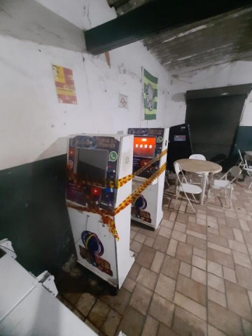 Pol�cia Militar apreende m�quinas de jogos de azar em Osvaldo Cruz