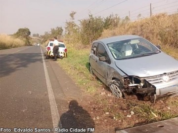 Mulher sofre ferimentos em acidente na vicinal Tup�-Bastos
