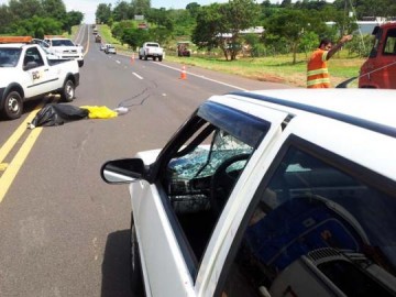 Caminhoneiro morre atropelado ao tentar atravessar a Raposo Tavares