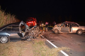 Dois idosos morrem em acidente em vicinal pr�ximo a Ara�atuba