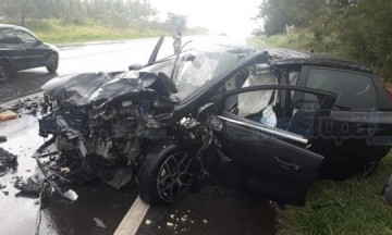 Quintana: acidente na SP-294 deixa tr�s pessoas feridas, duas delas em estado grave