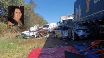 Cinco pessoas morrem em acidente na rodovia BR-153, entre Marlia e Ourinhos