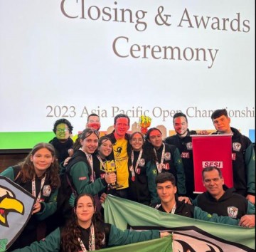 Equipe Eagles de Robtica do Sesi de Osvaldo Cruz  campe mundial na Austrlia