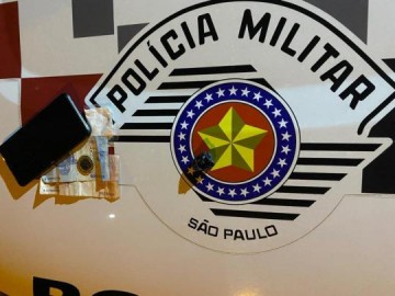 Pol�cia Militar de Osvaldo Cruz prende homem em flagrante por tr�fico de drogas