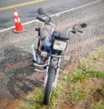 Preso em flagrante, homem embriagado furta moto e colide contra placa de sinaliza��o, em Irapuru