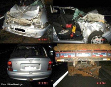 Acidente grave mata jovem moradora em Rin�polis na SP 294