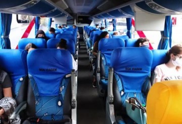 Aten��o para os locais de embarque do transporte universit�rio para Adamantina