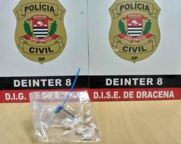 Homem transforma esta��o ferrovi�ria abandonada em ponto de venda de drogas e acaba preso em flagrante em Dracena