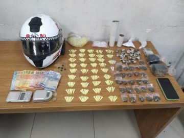 Casal � preso por tr�fico de drogas no Ezequiel Barbosa, em Ara�atuba