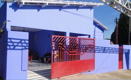 Fachada da nova casa de Marlene Fortunato_(Globo.com)