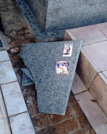 Polcia Civil identifica casal de menores que destruiu tmulos no cemitrio de OC