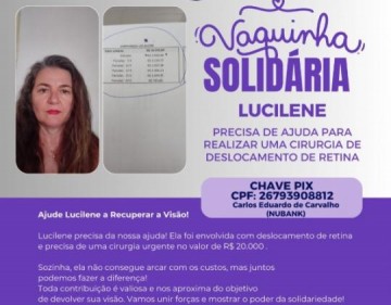 Amigos fazem vaquinha virtual para osvaldo cruzense recuperar a vis�o