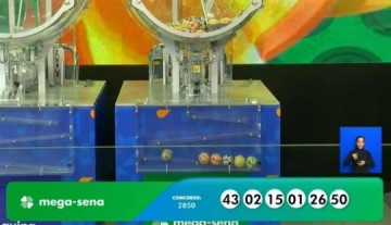 Ningu�m acerta dezenas, e pr�mio da Mega-Sena acumula em R$ 31 milh�es