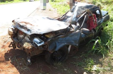 Acidente grave deixa uma v�tima fatal na Rodovia General Euclides de Oliveira Figueiredo, pr�ximo a Dracena