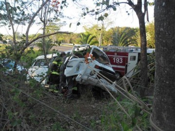 Saiba como est� a situa��o das v�timas do acidente com Kombi da Prefeitura