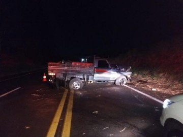 Caminhonete atropela cavalo na Rodovia Comandante Jo�o Ribeiro de Barros em Junqueir�polis