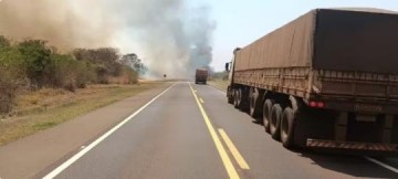 Inc�ndios de grandes propor��es atingem �reas de vegeta��o na regi�o de Prudente