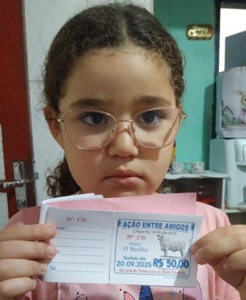 Campanha por cirurgia: faltam apenas 40 n�meros para crian�a de Sagres conseguir dinheiro para salvar o olho