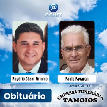 Portal Ocnet informa os falecimentos desta quarta-feira (12/06/2024)