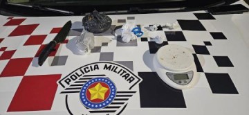 Homem � preso por tr�fico de drogas em Luc�lia