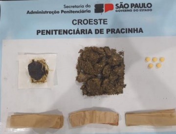 Esposa de preso � detida com drogas em Pracinha