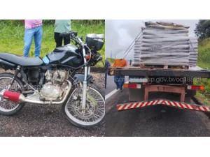 Motociclista morre ap�s bater na traseira de caminh�o na SP-294 em Vera Cruz