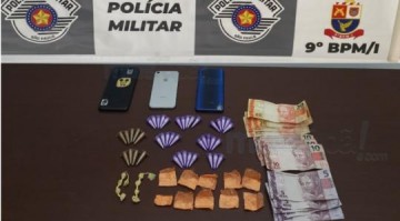 Traficante "joga" carro contra policiais mas acaba preso no Fim da Linha em Tup�