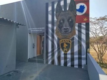 Canil do 8� Baep inaugura Centro de Treinamento de C�es Farejadores em Pres. Prudente