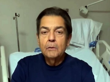 Novo rim de Faust�o ainda n�o funciona e apresentador passa por uma emboliza��o