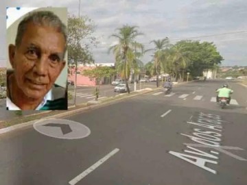 Idoso de 86 anos morre atropelado por bicicleta em Ara�atuba