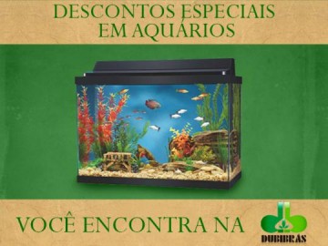 Aproveite descontos especiais em aqurios na Dubibrs