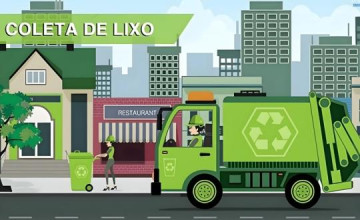 Coleta de lixo comum � normal na semana do Ano Novo