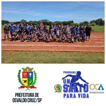 Osvaldo Cruz � campe� da 2� etapa da 'Liga Regional de Atletismo'