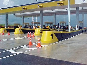 Reajuste dos ped�gios come�a a partir de 1� de julho