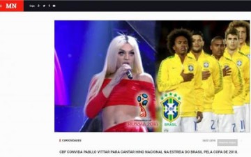 Pabllo Vittar cantar� Hino Nacional na estreia do Brasil na Copa?