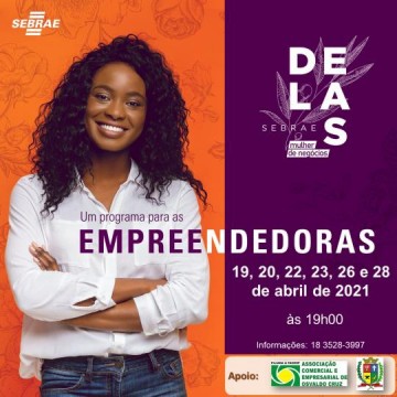 Prefeitura, Sebrae e Aceoc abrem inscri��es do curso Sebrae Delas
