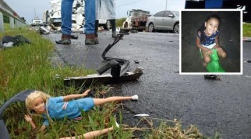 Menina de 8 anos que perdeu m�e em acidente morre ap�s 5 dias internada em Mar�lia