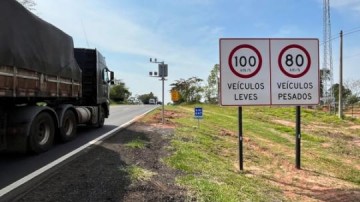 SP-294 recebe radares de velocidade em trecho cr�tico nas proximidades da rotat�ria da Lagoa Seca