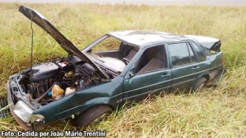 Morotista fica ferido em acidente na vicinal que liga Bastos a SP-425