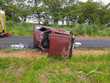 Idoso morador de Iacri morre em capotamento